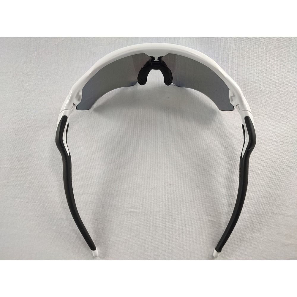 Oakley Radar EV Path Sunglasses White OO9208-16 Prizm Polarized Shield Blue - Picture 4 of 10